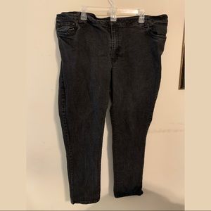 Dark wash jeans